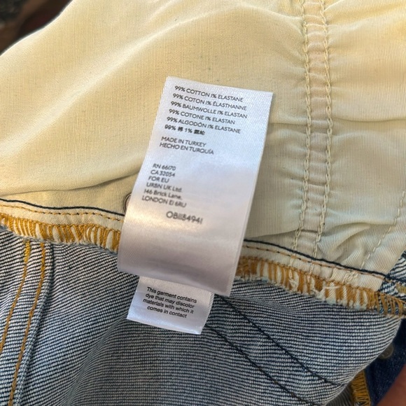 Free People We The Free Phoenix Distressed High-Rise Skinny Jeans 27 6 - Picture 10 of 10